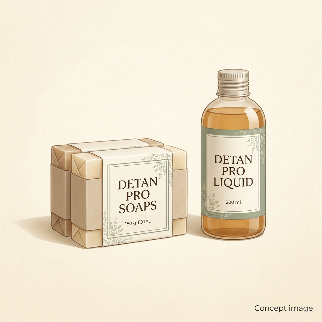 Detan Pro Soaps | 180 g (2 bars)