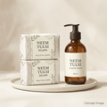Neem Tulsi Soaps | 180 g (2 bars)